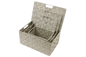 Multi-purpose Colorful Woven Storage Basket