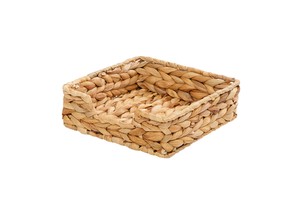 Hand-Woven Water Hyacinth Storage Baskets Natural Water Hyacinth Nesting Storage Baskets