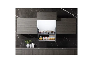 Wholesale Modern Stainless Steel Kitchen Storage Accessories and Hardware for Multi-functional Cabinet and Pantry Organization