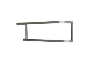 U-Shaped Stainless Steel Wall-Mounted Double-Wire Wall Rack Modern Design Wall Display Shelves Bracket Set for Kitchen for Tool