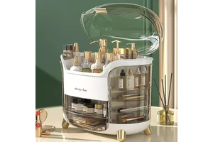 2023 Wholesale New Light Luxury Cosmetics Skin Care Product Makeup Organizer Storage Box