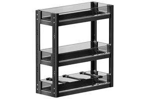 Professional Service Pull Cabinet Organizer Slide Aluminum Alloy Pantry Shelves Screw Fixing 5-Year Warranty Kitchen Storage