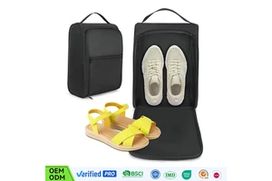 Portable Shoes Storage Bag Shoe Packing Cubes Reusable Water-proof Travel Sports Gym Shoe Bags For Men Women