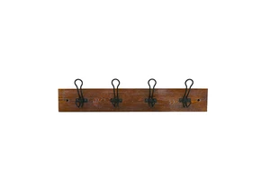 Rustic Coat Rack Wall Mounted Coat Coat Rack Wall Wood Solid Pine Wood Entryway Bathroom Kitchen hang Clothes Hat Purse Bag