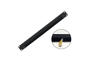 ZHEFAN 19" 1U Dust-proof Flexible Brush Cable Management Panel Network Racks Accessories Brush Panel Cable Organizer With Brush