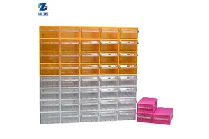 Plastic Drawer Storage Cabinet Multi Size Drawer Hard Plastic Box Screw Box Organizer Stackable