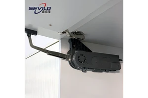 Kitchen Cabinet Electric Vertical Swing Lift Up Cabinet Mechanism Bi-fold Lifting System Cabinet Support Soft Close Lid Stay