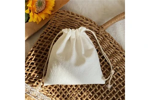 Customized Large Cotton Drawstring Shoe Dust Bag Logo Printing Low MOQ Organic Recyclable Company Customized Low MOQ Recyclable