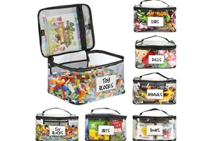 Christmas Decoration Storage Box with Lid,Non-woven Organizer,Can Hold 100 Pcs Christmas Balls,Holiday Ornament Storage Case
