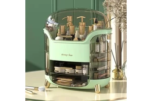 ZG3028 Item Multi-Compartment Cosmetic Organizer Cosmetic Storage Box Makeup Storage Box Plastic Makeup Organizer Wholesale