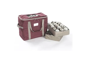 Handy Laundry 64-Ornament Storage Christmas Storage Boxes for Holiday Decorations