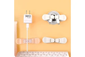 Modern Home Kitchen Cable Organizer Accessory Traceless Cable Management for Convenient Organization