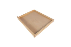 Solid Wood Pull-Out Cabinet Organizer Adjustable Height Slide-Out Drawer Shelf Lacquer Finish for Shoes for Bathroom Use