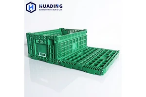 Plastic Crates Foldable Mesh Wall For Turnover And Storage