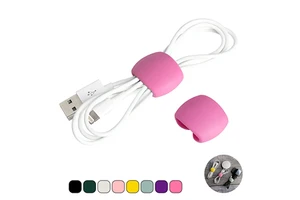 Durable Cable Organizer Clips for Tangle-Free Cord Management Self Adhesive Wire Holder for Home Office Desktop Cable Storage