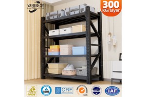 300KG Steel Load Shelving Storage Shelves Multi-Level Storage Shelving Unit Long Span Shelf Storage Rack
