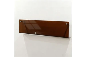 Custom Eco-Friendly Portable Wall-mounted Polished Acrylic Storage Shelf & Display Rack for Bathroom Living Room Office