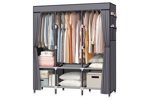 Bedroom Furniture Wardrobe Waterproof Non-Woven Fabric Clothes Organizer Assembling Wardrobe Easy To Clean