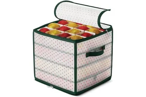 Christmas Decoration Storage Boxes Christmas Ornament Storage Bins