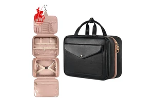 Hot Selling PVC Fashion Portable Storage Bag Foldable Travel Makeup Cosmetic Toiletry Wash Bags