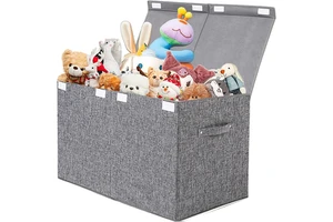 Wholesale Rectangle Fabric Multifunctional Foldable Large Capacity Children's Toy Storage Box & Basket Kid Organizer