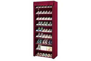 Side-Opening Transparent Shoe Box With Enlarged Capacity Magnetic Buckle Shoe Box Stackable Assembly Shoe Organizer