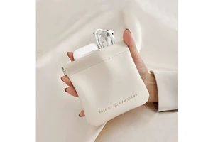 Fashion Waterproof Large PU Foldable Portable Cosmetic Bag for Women Travel Makeup Storage