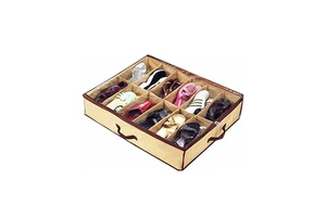 Underbed Save Space Nonwoven Storage Shoe Box Fabric Cloth Organizer Shoe Organizer Box