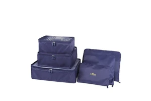 Travelsky Travel Luggage Organizer 6 Piece Set Clothing Storage Bags Packing Cubes