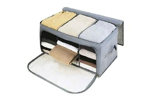 Large Capacity Clothes Storage Bag with Window, Travel Storage Bag, Perfect Storage