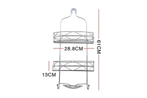 Multifunction Wire Metal Wall Mount Bathroom Storage Rack Electric Towel Rack Set Eco-Friendly