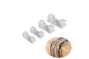 Transparent/white/black Cable Organizer Self-adhesive Cabling Wire Clamp Household Wire Storage Holder