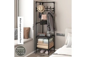 Corner Coat Rack Clothes Hanger Triangular Hanger Bedroom Storage Rack Floor Standing Clothes Storage Rack