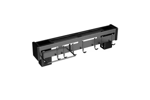 Multi - functional storage rack non - perforated wall - mounted kitchen rack