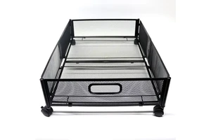 Hot Sale Under Bed Storage With Wheels Foldable Box Container Metal Organizer for Home Travel