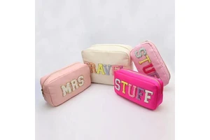 Manufacturer Wholesale Cosmetic Pouches Custom Logo Organizer Makeup Case For Girl Daily Used Cosmetic Bag And Case For Women