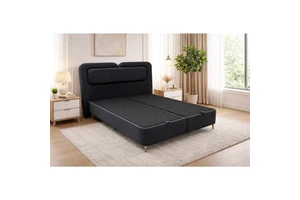 Customizable Bedroom Upholstered Durable Storage Base Headboard Navy Club Set Lift-Up Comfortable Custom Color Bedding Bedding