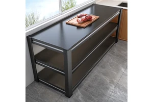 Direct Factory Supply With OEM ODM Kitchen Multi-functional Storage Rack Prep Table Microwave Shelf Wine Rack
