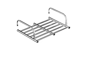Multifunctional Folding Clothes Hanger, Retractable Radiator and Shoe Dryer Rack for Balcony Window Laundry
