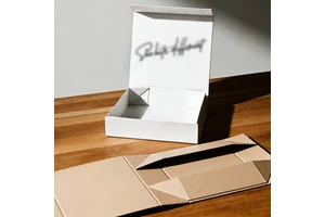 Custom Printed Handmade Luxury Eco-Friendly Rigid Cardboard Magnetic Closure Gift Boxes Recyclable/Reusable Options UV/Hot
