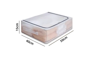 Under Bed Storage Containers Bins Moisture-Proof Plastic Underbed Storage Bins Clothes Storage