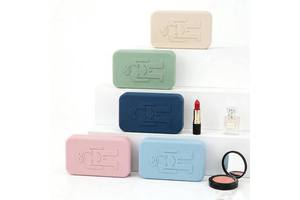 Custom Logo Silicone Makeup Bag Fashionable Multi-Functional Cosmetic Storage Zipper Bag