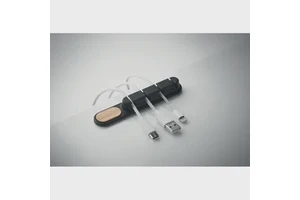 Customizable Plastic Detachable Adjustable Cable Organizer & Office Accessories for Managing Gadgets