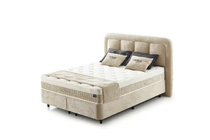 Donna NOTICE Soft Bed Modern French Adjustable Upholstered Pocket Spring Base Storage 150*200 Specialty Size Iron Frame Pine
