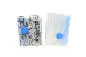 Vacuum Compressed Clothing Organizer Storage Bags with Nylon Fabric Eco-Friendly Design