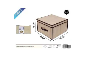 80x45x15 cm Organizer Box for Household Items Closet Accessories