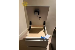 Factory Direct RFID Hidden Furniture Nightstand Hidden Compartment Cabinet NFC Bedside Table Hiding Hidden Compartment Furniture