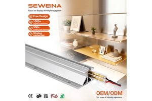 Wholesale Price Commercial Concealed Horizontal Insert Conductive Pillar Shoe Wine Clothing Showcase
