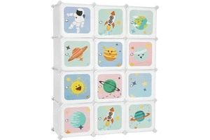 2026 New DIY Plastic Closet Cabinet Storage Cubes Organizer