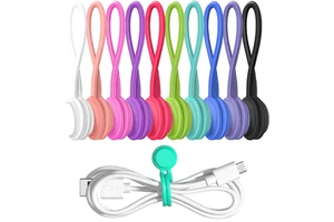 Fast-Release Silicone Wire Storage Clips Plastic Cable Ties for Organizing Cable Lines Recessed Releasable Cable Wire Management